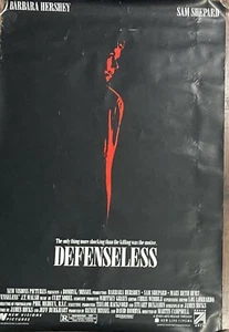Vintage Defenseless Original Filmplakat eine Seite 27x40 Theater - Bild 1 von 1