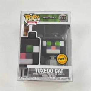 Funko Pop! Minecraft Esmoquin Gato #332 CHASE Nuevo En Caja con Protector - Imagen 1 de 8