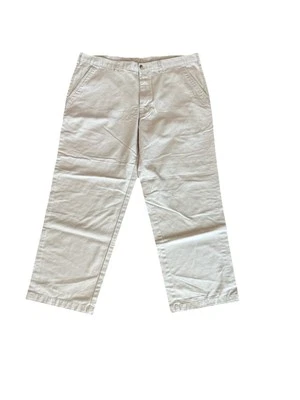 Pantalones forrados de lino blanco George - para mujer talla 40/30 Foto 1 de 4