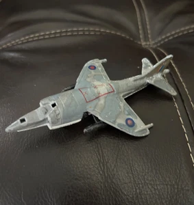 Matchbox Harrier SB-27 Jet 1980, Royal Navy, grau, SB27, Vintage 80er Spielzeug - Bild 1 von 4