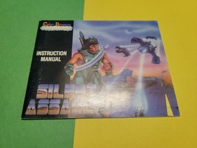Silent Assault - Nintendo NES- Manual Only **NO GAME!