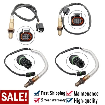 4件装上游和下游氧气O2传感器原始设备制造商适用于宝马V8 4.4L 234-5026 234-4876 — 第 1/4 张图片