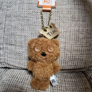 USJ Tim Minion Peluche Llavero Corona Dije Usado 11cm - Imagen 1 de 2