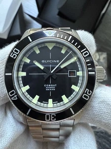 Glycine combat sub 42, limited edition, Nur 50 Stk. weltweit. Full Set - Imagen 1 de 9