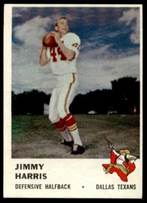 1961 Fleer Jimmy Harris Texans #207 *Noles2148* - Image 1 of 2