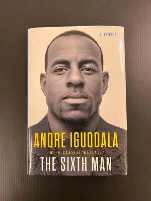 Andre Iguodala Signed Book PSA/DNA LOA The Sixth Man with Carvell Wallace - Imagem 1 de 3