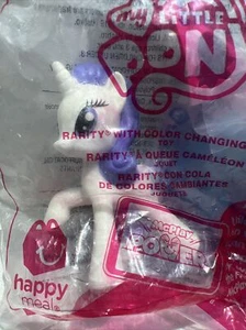 My Little Pony Rarity Mcdonald ‘s Happy Meal Toy #7 Color Change Tail - Picture 1 of 1
