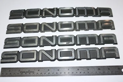 1 эмблема двери грузовика GMC SONOMA / значок 1994 1995 1996 1997 1998 2000 - 2004 - Изображение 1 из 2