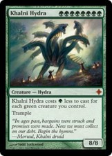 WOTC MtG Rise of the Eldrazi Khalni Hydra (MR) Fair