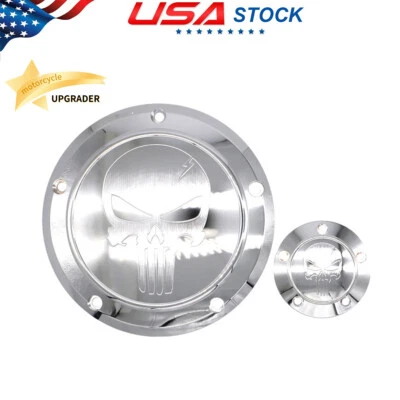 Cubierta temporizador de temporizador de motor Derby para Harley Road King Dyna Electra Street Glide Foto 1 de 4