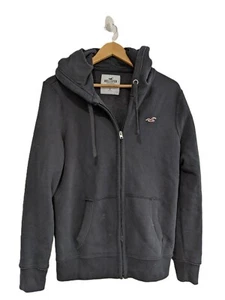 Hollister California Hoodie Herren Gr. Small schwarz Logo Pullover Sweatshirt - Bild 1 von 6