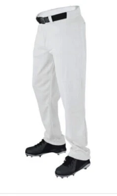 Pantalones de béisbol Wilson clásicos calce relajado juveniles talla mediana blancos poliéster urdimbre Foto 1 de 4