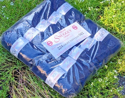 Sirdar Lot of 10 Navy Snuggly Skeins Machine Washable Tumble Dry! Discontinued - Image 1 of 4