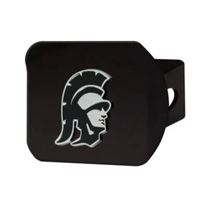 USC Trojans Hitch Cover - Heavy Duty Black - 3.4" x 4" - Picture 1 of 3