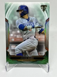 2019 Topps Triple Threads #58 Javier Baez Emerald #/259 - Picture 1 of 2