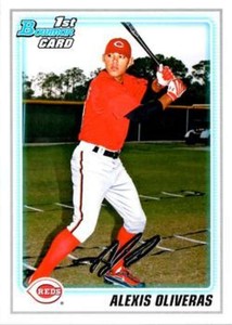 2010 Bowman Prospects #BP75 Alexis Oliveras Reds NM-MT 