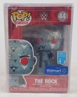 #44 The Rock Funko Pop Art Series Walmart Exclusive In Hard POP Stack NEW MINT