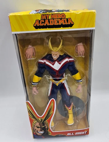 All Might Action Figure 7” McFarlane Toys My Hero Academia New Damaged Box Cover