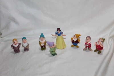 Juego de 7 figuras Mattel Disney Blancanieves Siete Enanitos 1993 vintage Foto 1 de 3