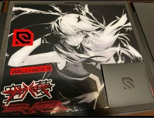 Tapis de souris gaming WALLHACK SKYPAD SP-004 Frenzy Sora Glass édition limitée comme neuf - Photo 1/3