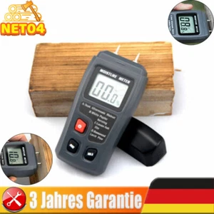 LCD Digital Holz Feuchtigkeitsmesser Feuchtigkeitsmelder Für Brennholz Karton - Bild 1 von 12