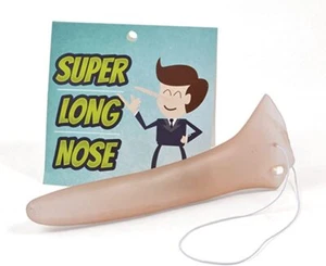 Super Long Pinocchio Style Nose | Costume Accessory Fancy Dress Up World Book - Picture 1 of 1