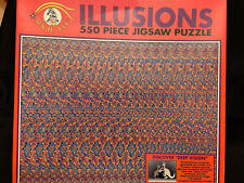 Vtg Illusions 550 Ceaco Puzzle 1993 Magic Eye 3 D Image