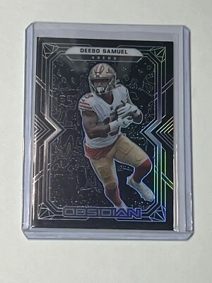 2022 Panini Obsidian - Deebo Samuel Electric Etch base Parallel #81  - Image 1 of 2