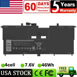 NNF1C Battery for Dell XPS 13 9365 2in1 2017 Series 13-9365-D1605TS NP0V3 HMPFH - Picture 1 of 15