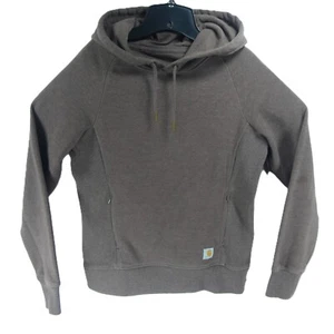 New Carhartt Women’s Lavender Size Small Rain Defender Hoodie Zip Pockets - Picture 1 of 10