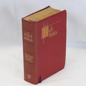 Holy Bible Saint Joseph New Catholic Edition Illustrated 1962 Olmstead Family - Foto 1 di 23