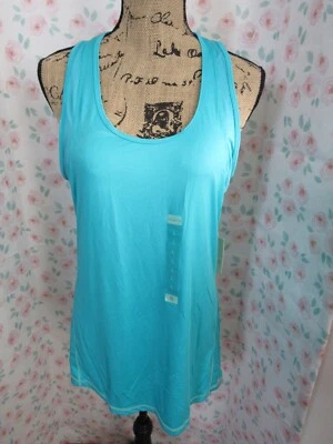 TANGERINA, NOVO TANQUE FEMININO VERDE NYLON BL SEM MANGAS ACTIVEWEAR, TAMANHO L - Imagem 1 de 4