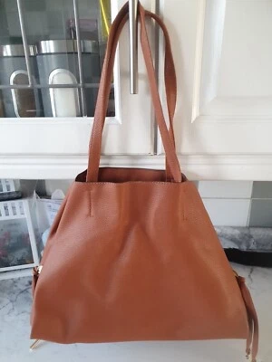 Womens brown New Look Casual Tote handbag evey day use - Image 1 of 4