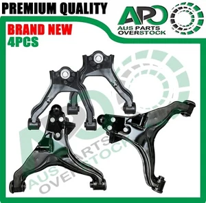 4 PCS Front Upper &Lower Left Right Control Arms for MITSUBISHI PAJERO NM NP - Bild 1 von 7