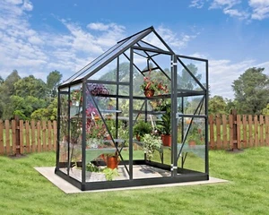 Gewächshaus Harmony Treibhaus Tomatenhaus Gartenhaus Alu Polycarbonat | Canopia - Bild 1 von 29