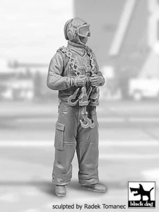 Cubierta de portaaviones Black Dog 1/32 Marina de los Estados Unidos tripulación Segunda Guerra Mundial #4 cadenas prácticas F32161 - Imagen 1 de 1