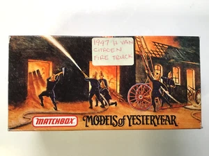 MATCHBOX MODELS OF YESTERYEAR #YFE13 1947 CITROEN TYPE H VAN - (1997) DIE CAST - Picture 1 of 3