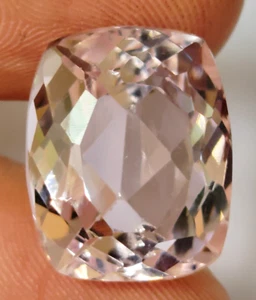 AAA+ Topazio Rosa 17,55 Ct. Cuscino Taglio Perfetto Pietra Preziosa Sciolta Regalo per Donna/Lei - Foto 1 di 6