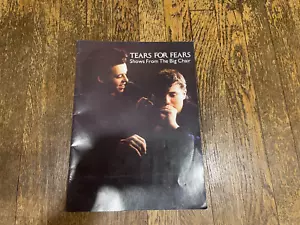 Tears For Fears Shows (Songs) From The Big Chair Tour Program 1985 Book - Picture 1 of 5