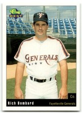 1991 Classic Best Fayetteville Generals Rich Bombard Fayetteville Generals #12