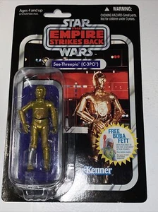 Star Wars The Vintage Collection C-3PO Moc Sealed US Card VC06 Fett Offer - Picture 1 of 10