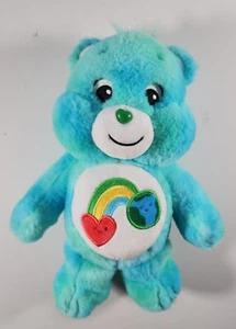 Oso de peluche Care Bears Love Thee Earth azul oso de 13" tamaño de felpa - Imagen 1 de 13