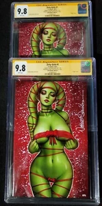 Zirty Girlz #1 CGC 9.8 SS Nathan Szerdy Signature Series Rebel Holiday AP6 Set - Imagen 1 de 2