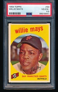 1959 Topps Willie Mays #50 PSA 4.5 - No Creases - Bild 1 von 2