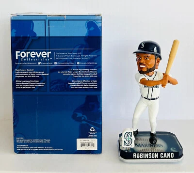 Robinson Cano 2013 Seattle Mariners LOGO BOBBLE ~ Serie # 182 / 2014 Bobblehead Foto 1 de 4