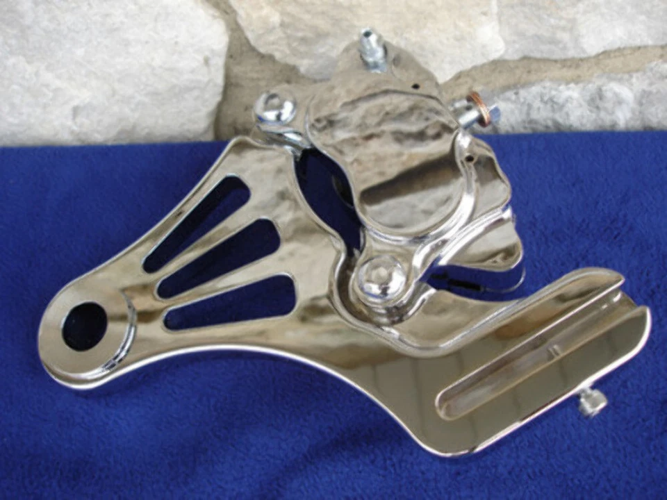 DNA CHROME REAR BRAKE SET FOR HARLEY SOFTAIL & CHOPPERS PARTS - Image 1 of 4