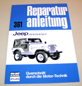 Reparaturanleitung / Handbuch - Jeep CJ-5 / CJ-6 / CJ-7 - Baujahre ab 1954 - Bild 1 von 2