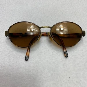 Vintage Fendi Eyeglasses FS 135 Tortoise/Brass Havana Made In Italy - Picture 1 of 16