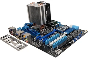 Placa madre ASUS P8Z68-V i7-2600K 3,4 GHz 8 GB DDR3 RAM LGA1155 CPU paquete RAM - Imagen 1 de 4