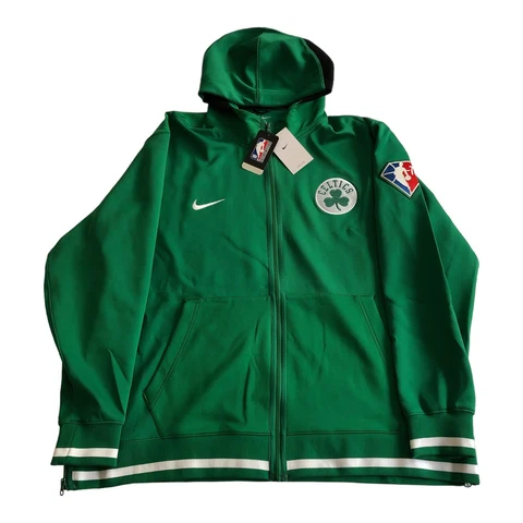Nike Therma Flex Showtime NBA Boston Celtics NBA On Court Bench Hoodie Men's 3XL Cover
